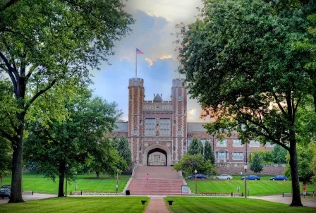 Brookings Hall Outside